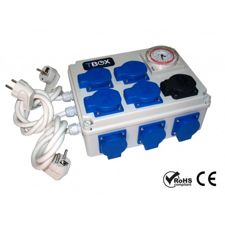 Temporizador electrico TBOX 12x600W + Heating