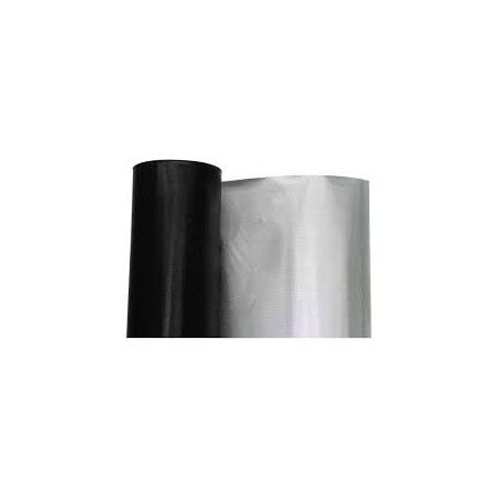 Plastico Reflectante Diamond/Negro 10x1,22M